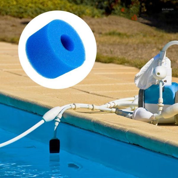 

3pc swimming pool filter foam reusable washable for intex s1 type pool filter sponge cartridge suitable bubble jetted pure spa1