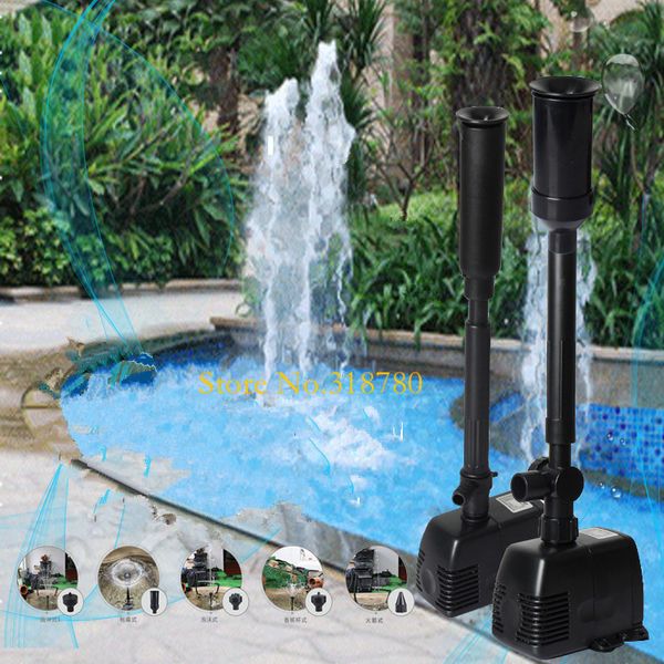 600 -1800L/H SUNSUN Stagno da giardino Fontana d'acqua Pompa Acquario Serbatoio di pesce Pompa sommergibile Coppa Cascata Y200922