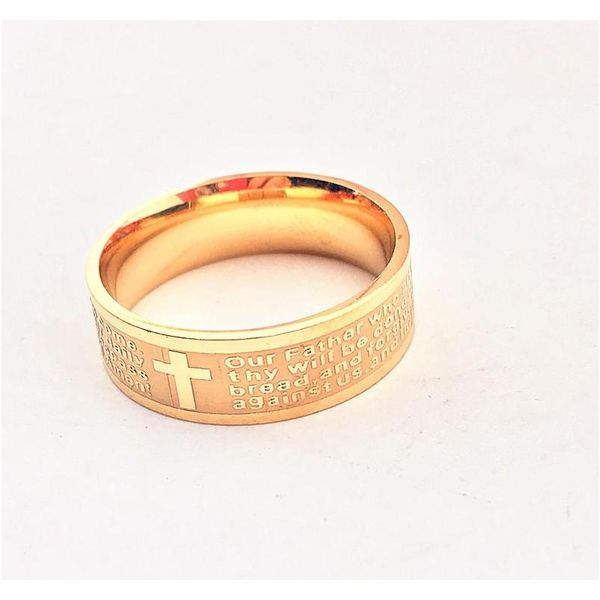 

gold silver stainless steel english lord's prayer cross etaching polishing r wmtucq dh_seller2010