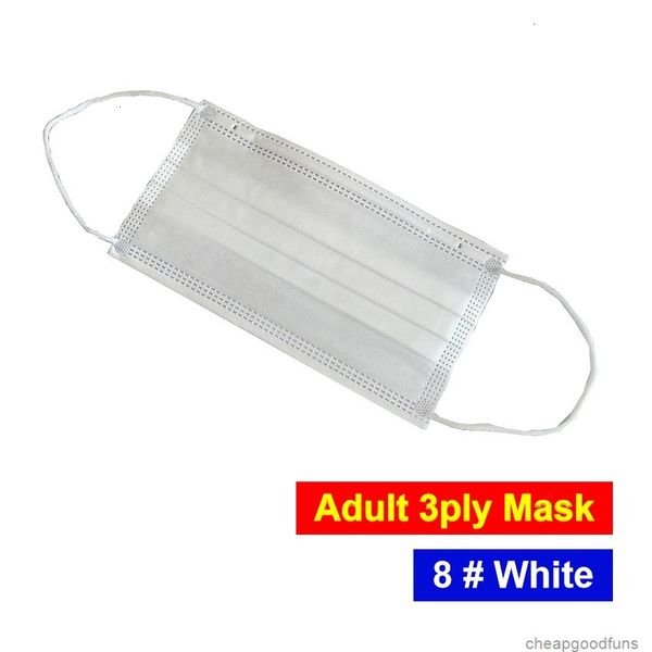 

unmexdhl factroy retail 3ply shipping face disposable colorful 3 ply mask bfe&gt;95% 8