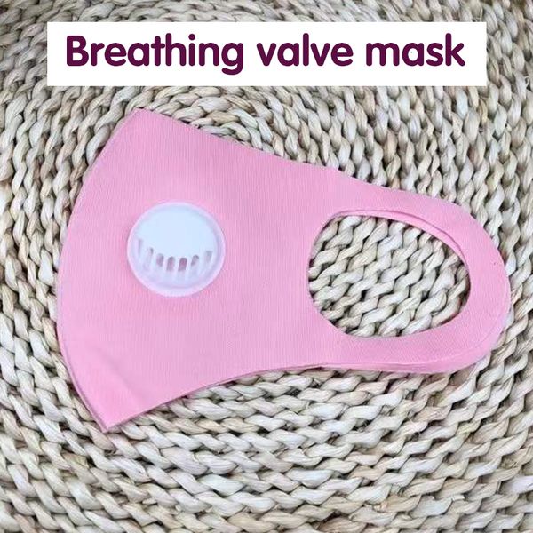 

k n anti dust with face valve washable reusable 9 5 pm2.5 breathing filters protective designer mask desig