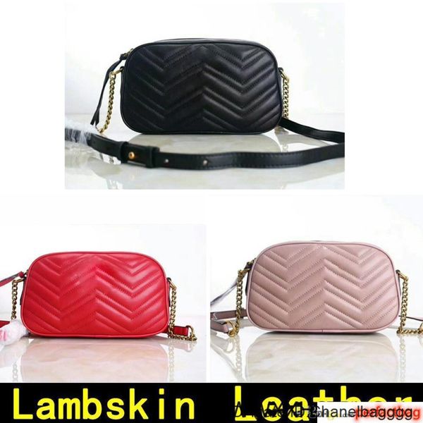 

camera bag lambskin luxury designer handbags famous brand handbag original genuine leather shoulder bags come with box