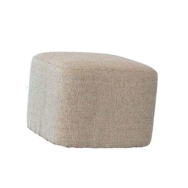 

cover square furniture stool home seat 8 linen colors available decor pouf covered