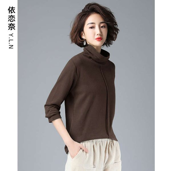 

women's new winter clothes 2020 korean version loose casual thickened foreign style mother's versatile ins trend, Black