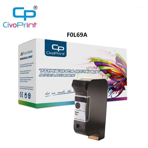 

civoprint f0l69a compatible for 2520 black smart card ink cartridge1