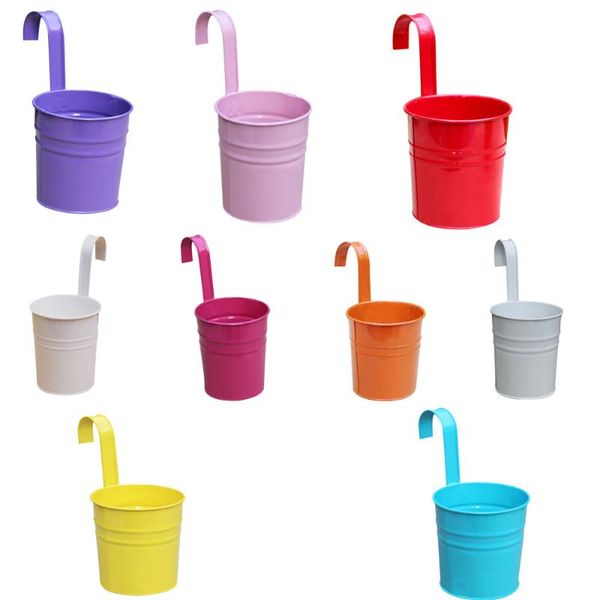

hooks & rails 2021 flower pots type the to simulate of iron kegs do not disassemble #1023 b