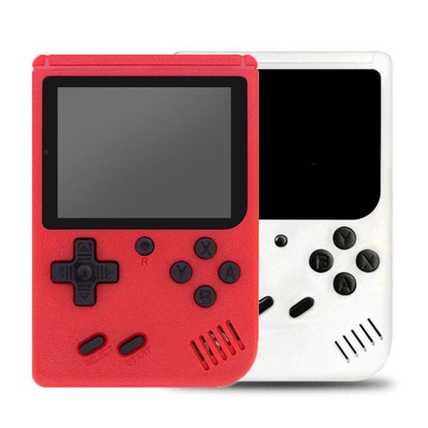 

portable handheld video game console retro 8 bit mini game players 400 games 3 in 1 av games pocket gameboy color lcd