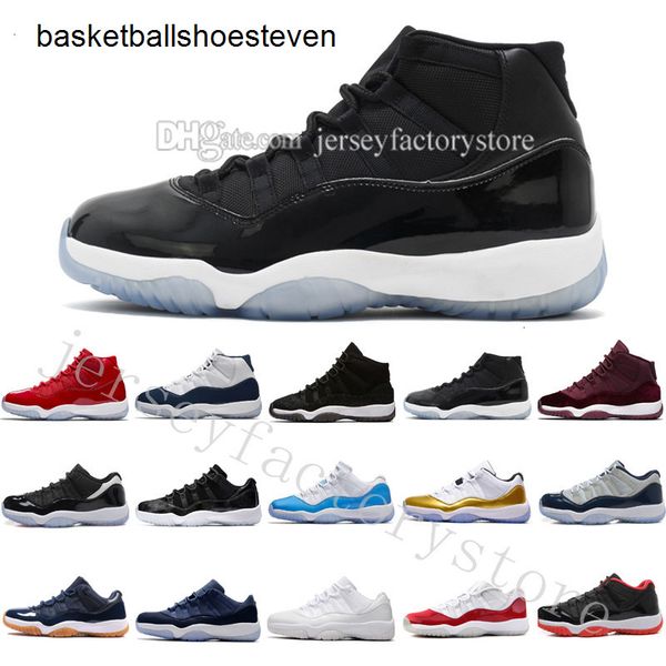 

with box) new 11 11s gym red chicago midnight navy win like 82 96 unc space jam prm heiress men basketball shoes sports sneaker us 5.5-13