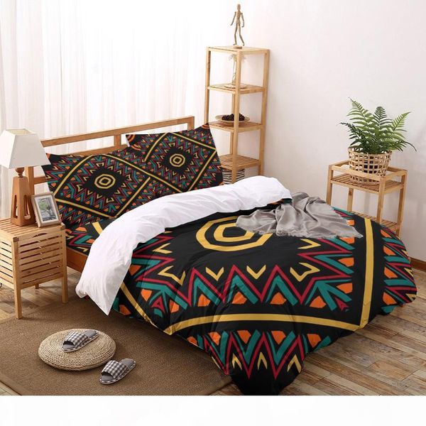 

color geometric pattern duvet cover set 2 3 4pcs bedding set with pillowcase bed home textiles comforter sets