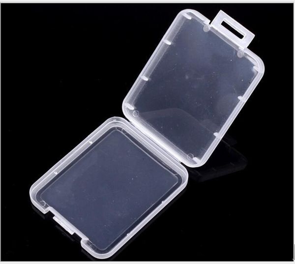 

memory case container new boxes protection cards tool plastic transparent storage mini cf card easy to carry box a2094