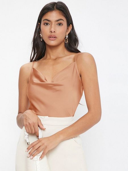 

cowl neck cami 42h7#, White