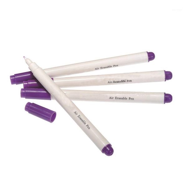 

diy patchwork pointer pen cross stitch fabric leather temporary marker automatic disappearing pencil1, Black