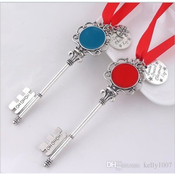 

key claus new christmas magic santa pendant ornaments decorations halloween gifts xmas 3colors