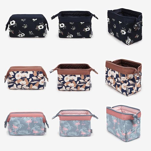 

cosmetic bags & cases 1 pc portable lipstick travel bag ladies polyester cotton storage zipper