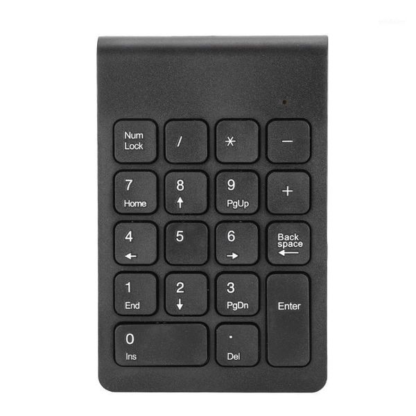 

keyboard mouse combos universal 18 keys numeric keypad 2.4g wireless mini usb ergonomic lightweight pc computer accessory1
