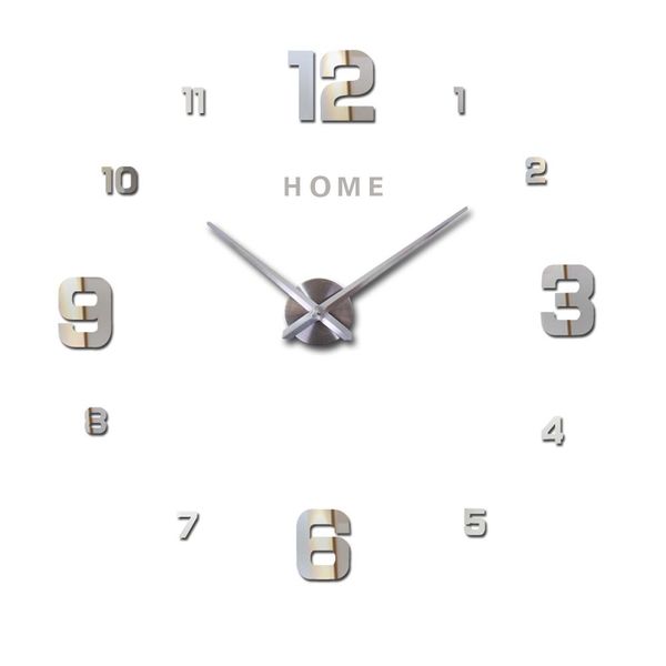 

большие цифровые настенные часы большие часы 3d diy акриловые зеркало стены наклейки негабаритные кухни висячие часы современный дизайн дома