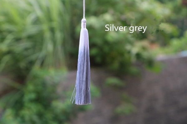 

2pcs fashion gradual tassel fringe diy garments materials key bag phone bookmark tassel pendant hand make embellissements craft h jlllbg