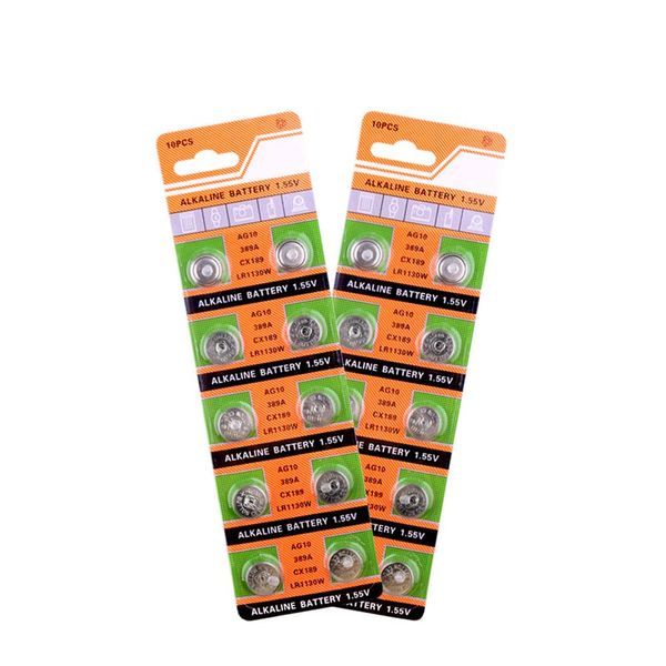 

2020 продвижение новых 20 шт. 1.55 в ag10 ag 10 sr1130 gp89a часы pilas button clackaline celline l1131 lr1130 lr54 монета celula battery je, Bronze;slivery