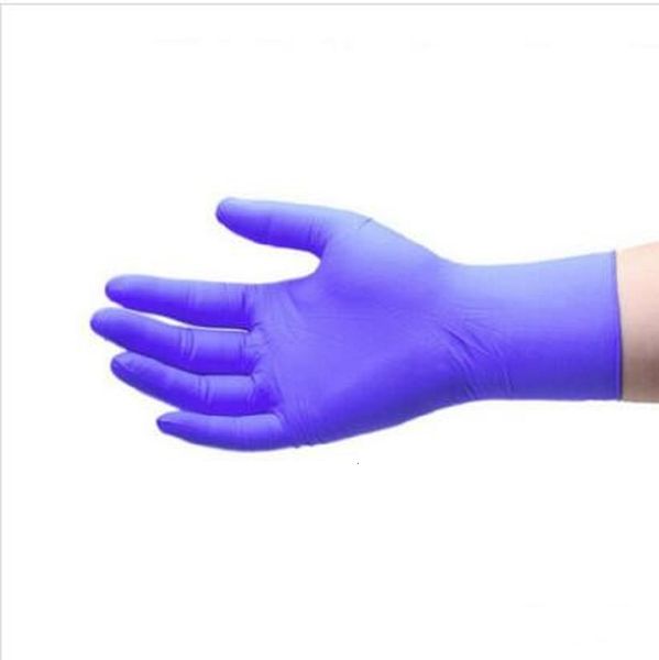 

factorymdzvgarden disposable nitrile cleaning universal household wear resistant dust-proof glove bacteria touchless glo
