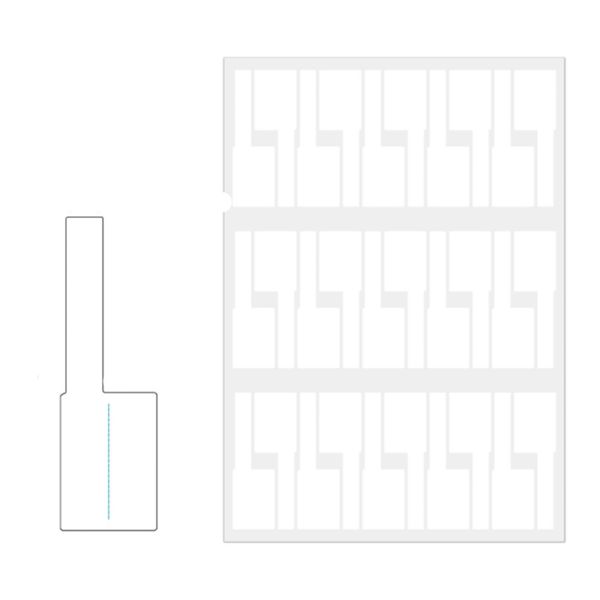 

150pcs p type cable label paper network cable label three proof network cable classification sticker 150pcs p type f bbycqa