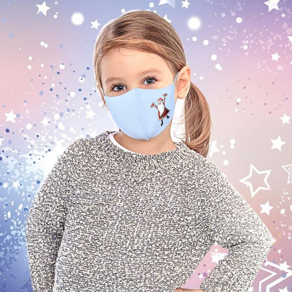 

christmas face masks washable mouth fabric facial mask for protection reusable santa earloop mouth caps bbyjix