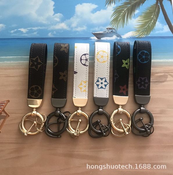 

pendant zinc leather environmental protection car alloy bag key chain creative fashion gift, Silver