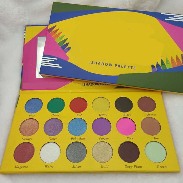 

brand new 18 colors shimmer & matte crayons ishadow palette cosmetics dhl eye shadow