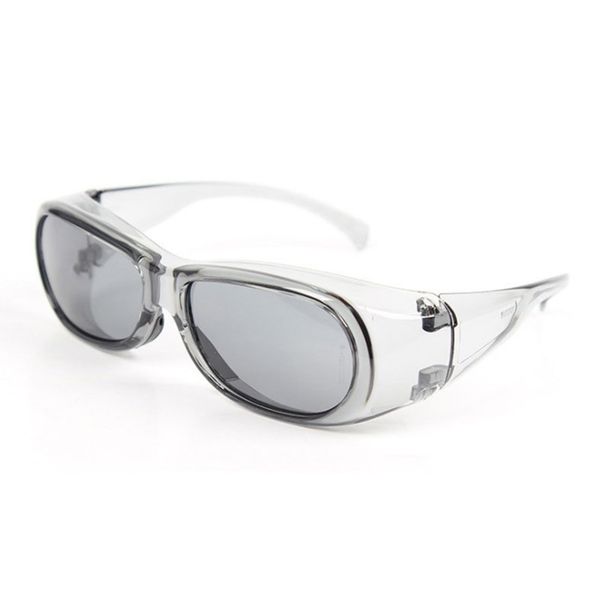 

meishan msa 10108313 kute-g protective sputtering, impact and anti sand riding glasses, White;black