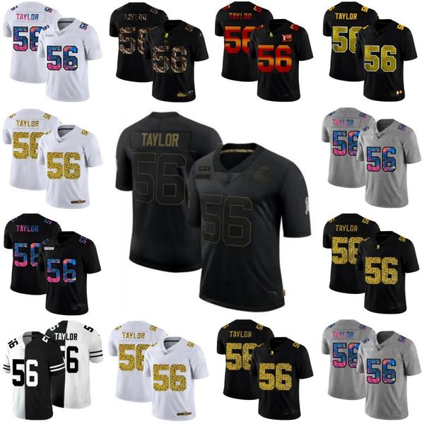 

men #56 lawrence taylor multi-color black 2020 women youth nfl crucial catch vapor untouchable limited jerseys, Black;red