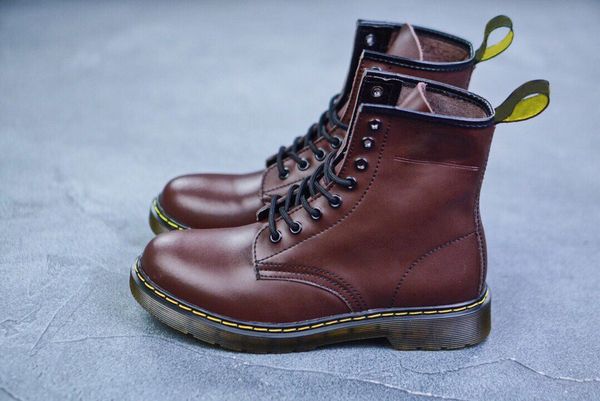 

luxury womens boots brand martin boots platform mens work snow boots classical black brown casual ankle boot fashion designer winter shoes