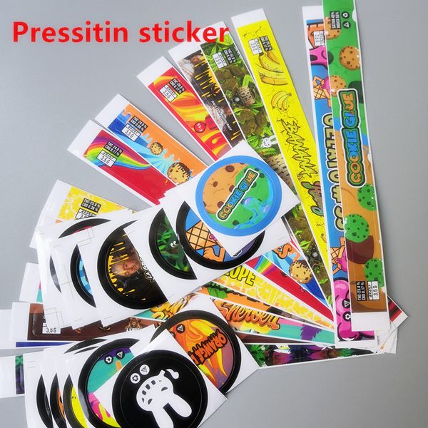 

only labels hologram sticker and labels for 3.5 gram 60ml and pressitin stickers of tin can for dry herb container with only flavor stickers
