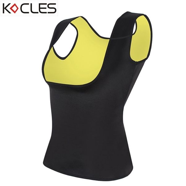 

plus size s-6xl women neoprene shaperwear waist trainer push up vest tummy belly girdle body shaper waist cincher corset lj201211, Black;white