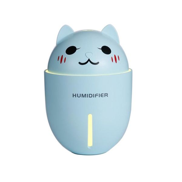 

creative usb mini humidifier cute pet night light humidifier small fan home office portable