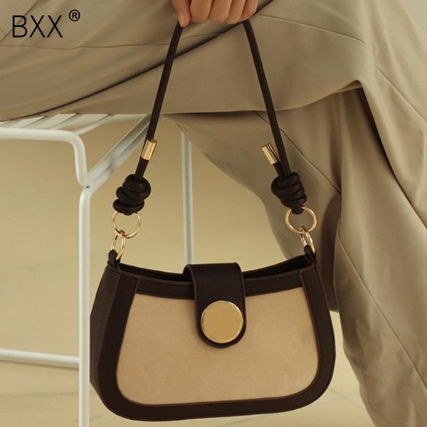 

cross body [bxx] vintage pu leather bags for women 2021 fashion crossbody shoulder hand bag lady trend handbags and purses hq807