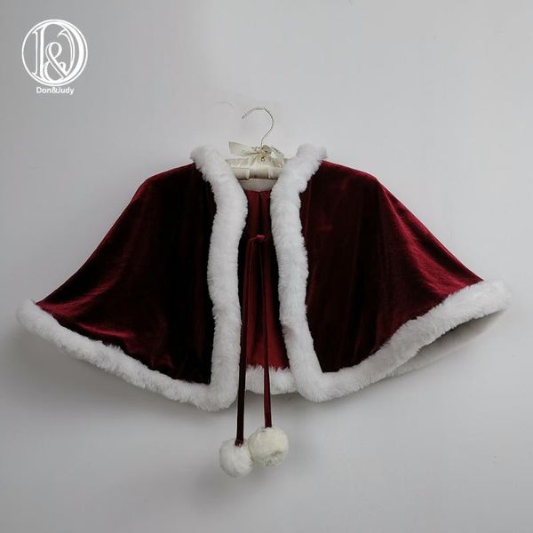 

maternity dresses don&judy red cape christmas costume po prop for 4-8 years old girls pography shoot winter daily party kids dress up, White