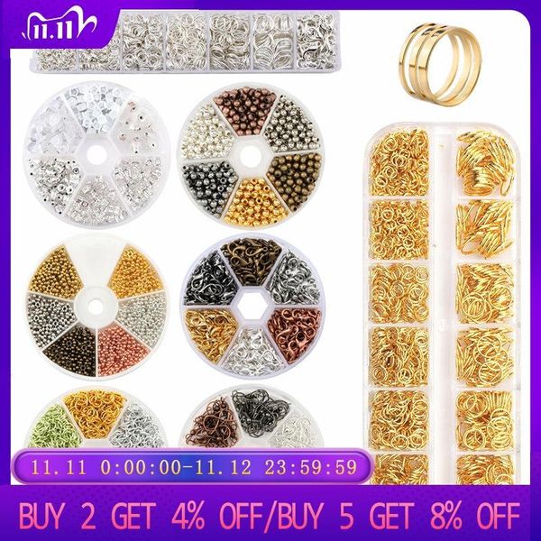 

ювелирные украшения набор кольца с открытым прыжком свободные разные бусины серьги крючки резиновые серьги списки для ювелирных изделий, соз