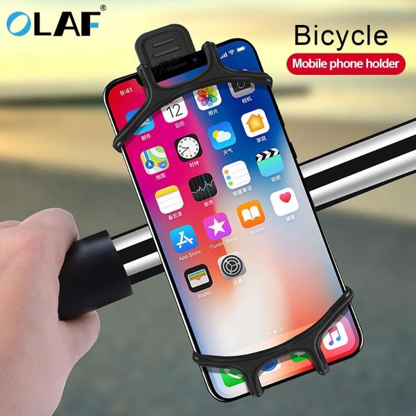

bicycle mobile phone holder silicone motorcycle bike handlebar stand mount bracket bike mount phone holder for gps device