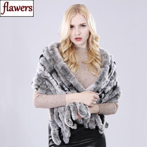 

scarves women long style real rex fur scarf warm soft warp quality fashion tassel shawl, Blue;gray
