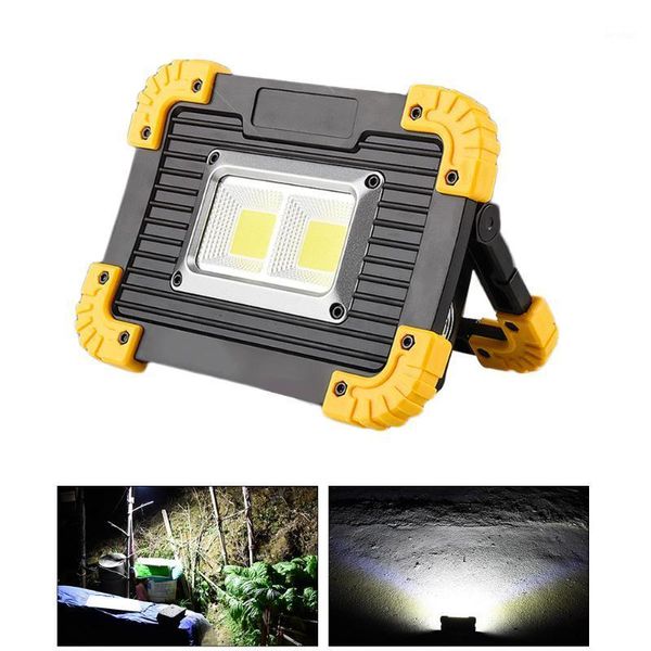 

portable lanterns 20w cob work lamp led lantern waterproof 3-mode emergency spotlight rechargeable floodlight for camping light1