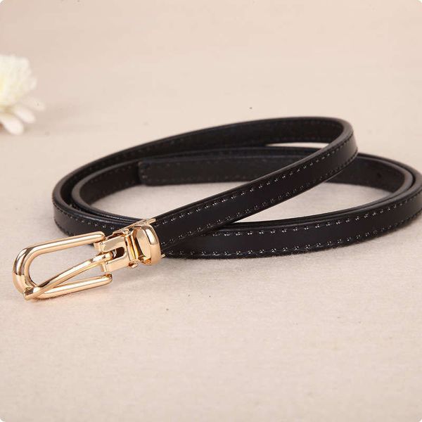 

bratisch selling new women's leather casual belt jeans with korean version, Blue