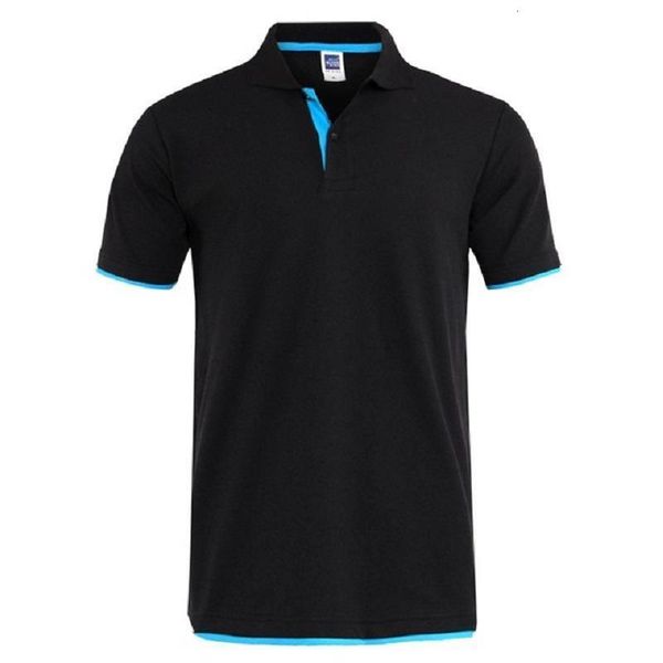 

men's t-shirt summer classic cotton short sleeve tee shirt men casual solid tshirts male business golf t shits camisa, White;black