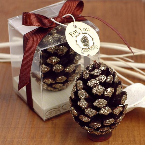 

день рождения свечи рождественские свечи творческий праздник вечеринка pinecone свеча торт для детей подарки день рождения украшения свадьбы