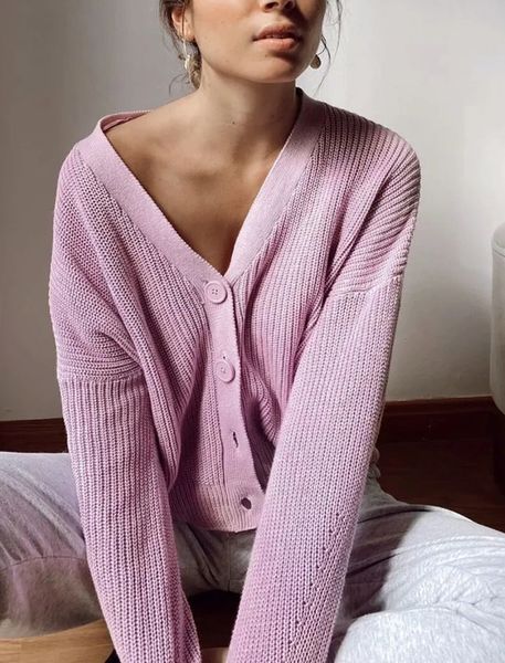 

women purple color knitted cardigans sweater v neck basic casual sweaters female loose batwing long sleeve ladies, White;black