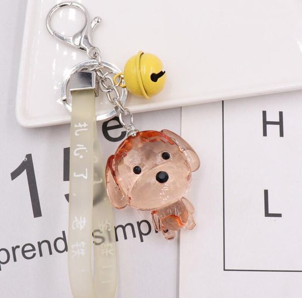 

2021 brand keyring holder pink black leather stainless steel key chain famous designerluxury keychain pp21, Silver