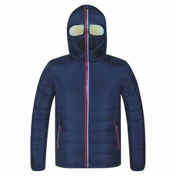 

new parka 2021 homem culos parkas hombre invierno nova acolchoado jaqueta de inverno prova dwaterproof gua pon1, Black