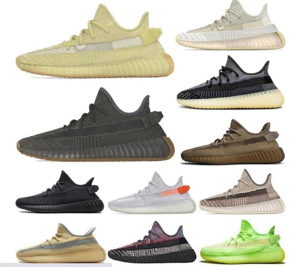 

2019 35o v2 true form hyperspace clay static kanye west men running shoes zebra bred women designer sports sneakers trainers shoes, White;red