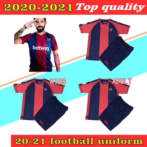 

20 21 levante ud soccer jersey 2020 2021 fans version rochina camisetas de futbol levante a.j.morales football shirts uniforme, Black;yellow