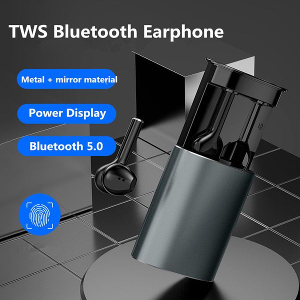 

bluetooth 5.0 headset ipx5 waterproof wireless earbuds stereo earphone headphones with mic