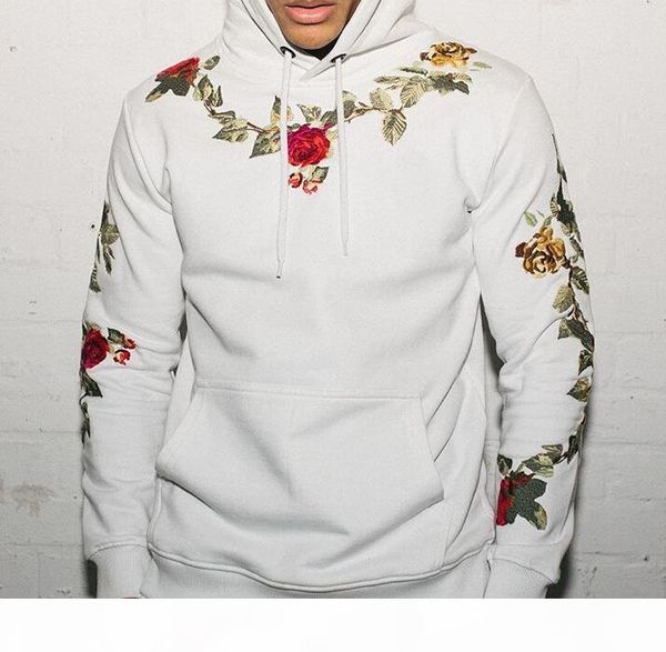 

mens designer fleece hoodies panelled fashion sport hooded mens clothes spring autumn casual hiphop male clothes, Black