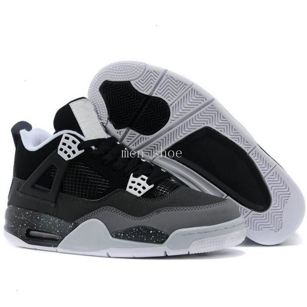 

shoes cats men basketball 4s outdoor sports [with box] women atheletic sneaker 4 black red white
